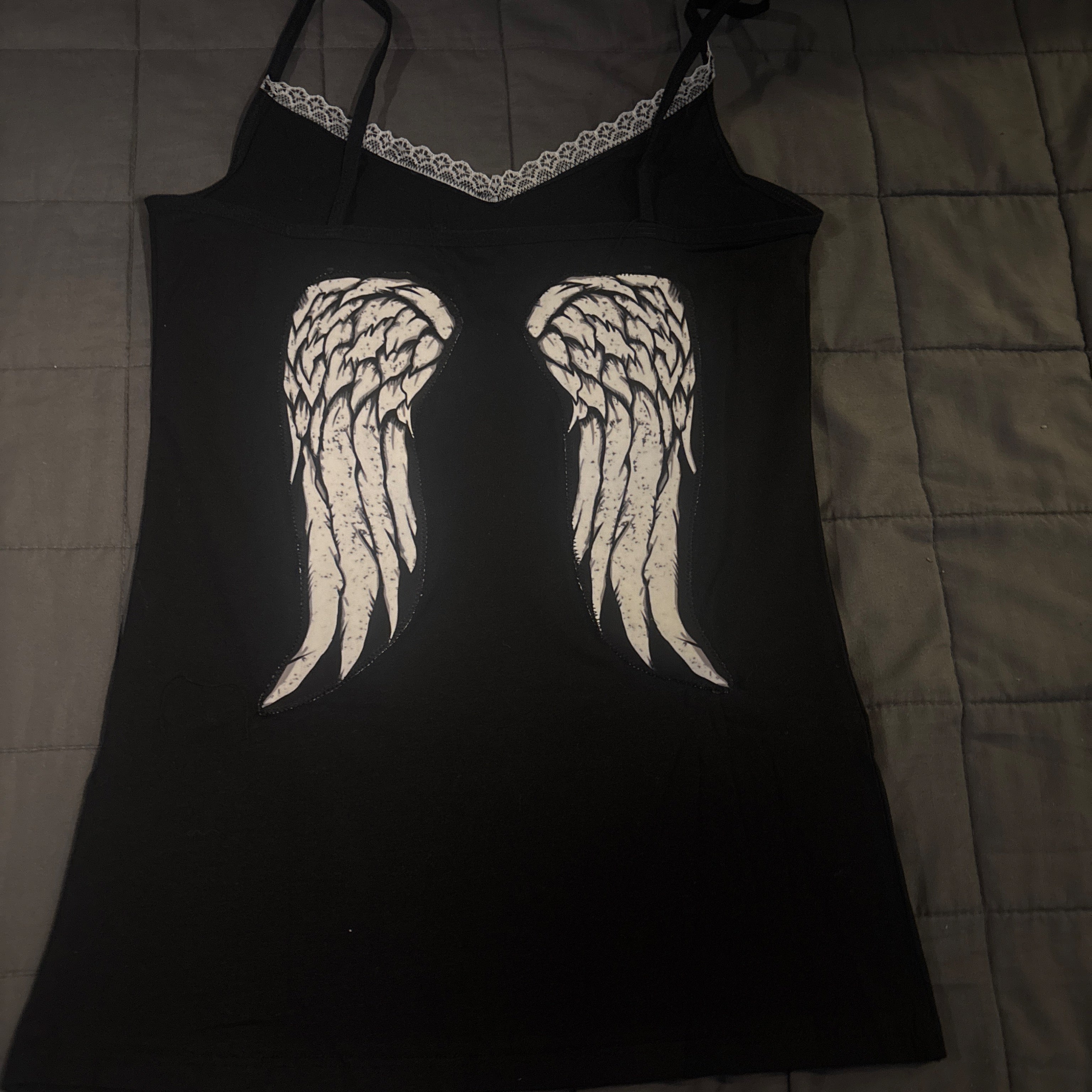 Daryl Dixon TWD cami laced tank top (